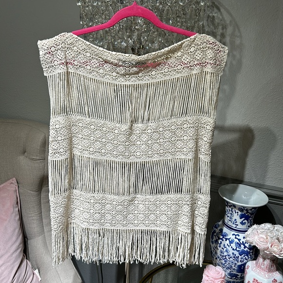 Cream Crochet Top - Picture 3 of 3